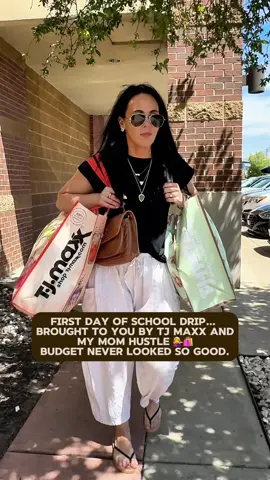 No clue how much I spent. No regrets. The kids are set. #BackToSchoolReady #MomLifeUnfiltered #TJMaxxFinds #BackToSchoolClothes #Maxxinista #RealMomVibes