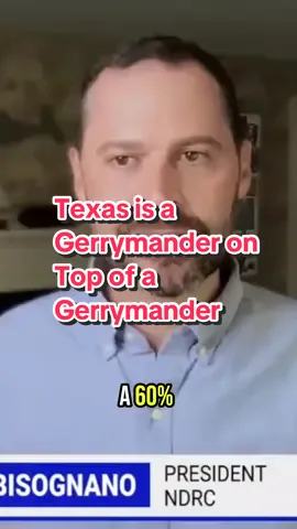 NDRC President @johnbisognano nailed it: Trump & Republicans are trying to gerrymander Texas because they’re scared. #texas #democrats #BookTok #EduTok #liberal 