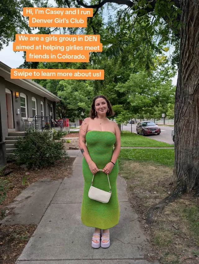 One of the reasons I wanted to take over Denver Girl's Club was because I've made SO many great friends through this group, and I know how impactful it is to have a space dedicated to bringing women together.  I absolutely love seeing y'all yap at events and then tell me that you didn't know anyone coming in and left with new numbers and friends. I'm so proud of this group, and would absolutely love to have you join <3 Links for our events and group chat are in my bio #denver #colorado #denverco #newfriends #movingtodenver #newtocolorado #makingfriends #meetup #makefriendsindenver #girlfriends #girlsgroup #womensgroup #denvergirlsclub #fyp #local #foryoupage 