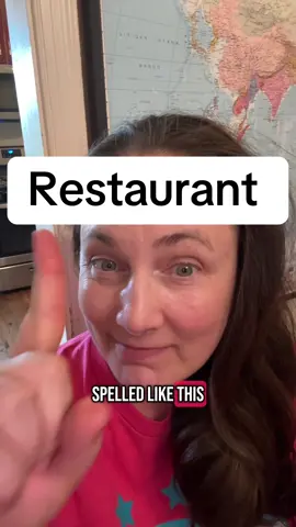 Why is restaurant spelled like that? It doesn’t match how we say it! Anytime spelling gives us pause, it just means a #word needs a little investigative work. Here’s the backstory to restaurant. You can thank the #French for the concept and the word. #iloveteaching #EduTok #fyp #homeschool #restaurant #LearnOnTikTok #themoreyouknow #education #teachersoftiktok #spelling #teach #smart #learn