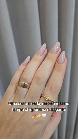 Linda demais, só comprem!Le Rose Impala🤍💅 #nails #esmaltacao #unhas #foryoupage #viralvideos #tiktok 