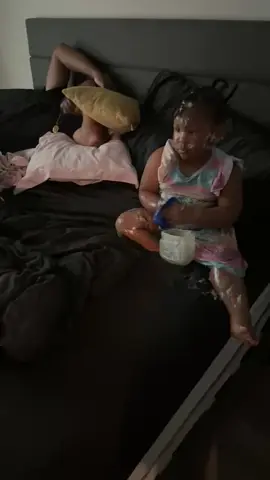 Daddy duties gone wrong AGAIN 🤣 #fyp #daddyduties #vaseline #toddlersoftiktok #terribletwos #kinleyswrld #kinleyalani 💕