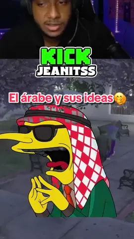 El árabe tiene una buena idea🤭‼️ #gta #roleplay #gtarp #jeanitss #fivem #humor #vidagamer #clipsgtarp 