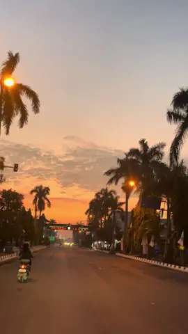 suasana pagi hari#sunrise#foryou#aesthetic#fyp 