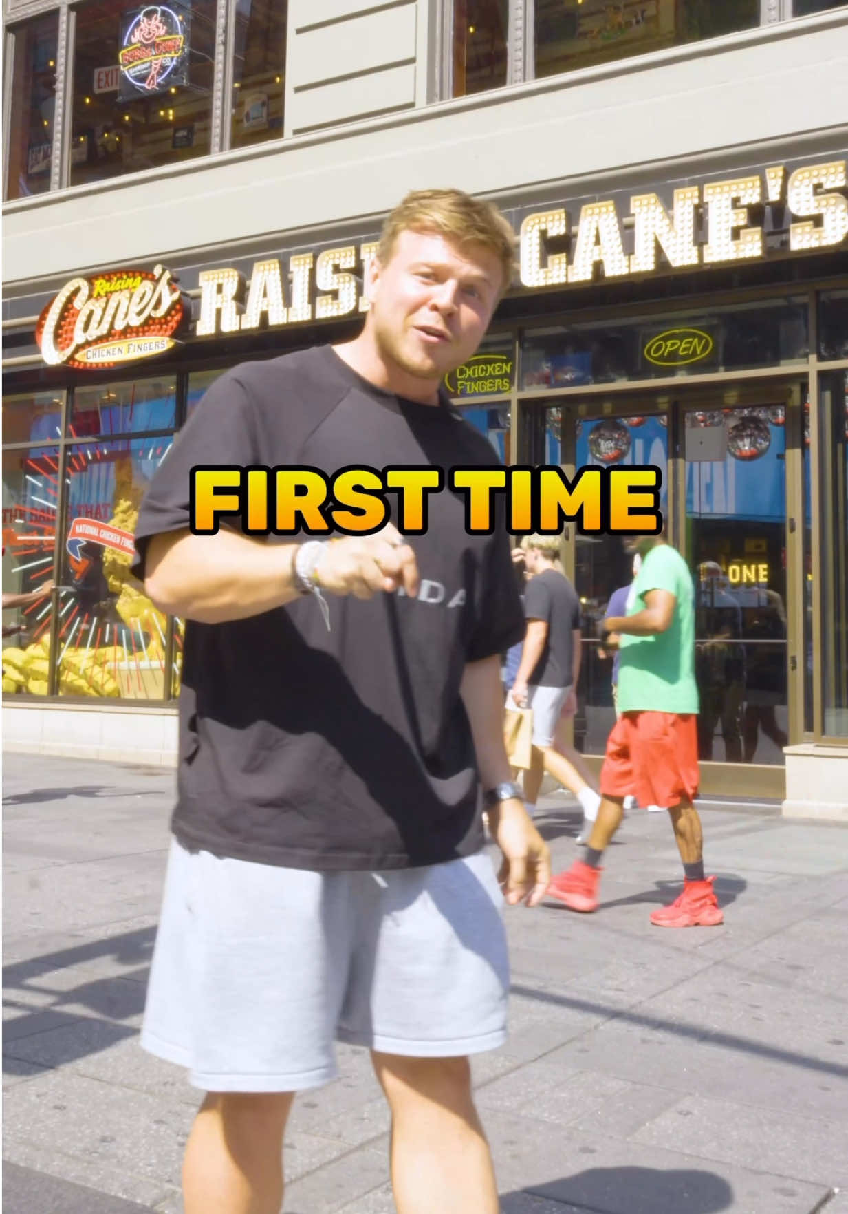 First time trying Raising Cane’s 🍗 What do you think? 😋 #raisingcanes #chicken #foodreview #business #fastfood #interesting 