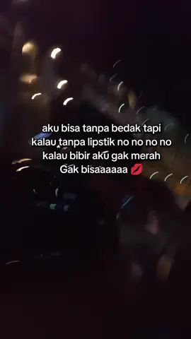 Bangun tidur pun harus tetap menyala bibirku 😂💄💋