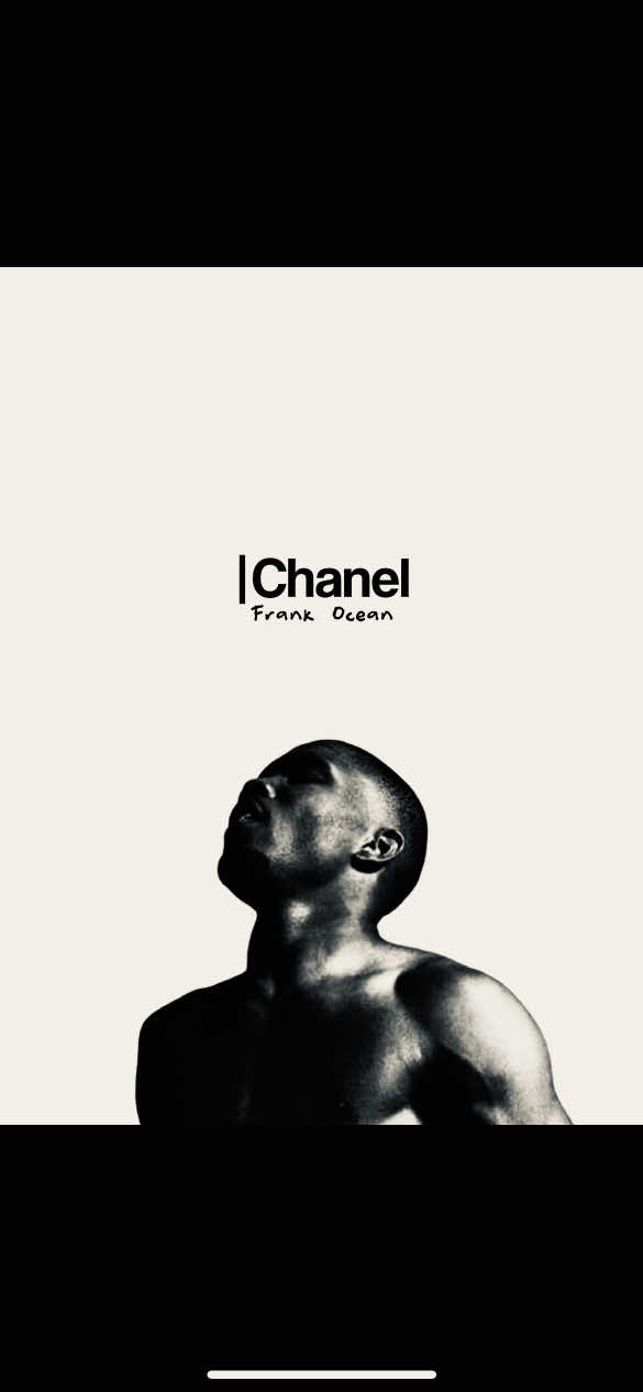 chanel #frankocean #song #tipografia 