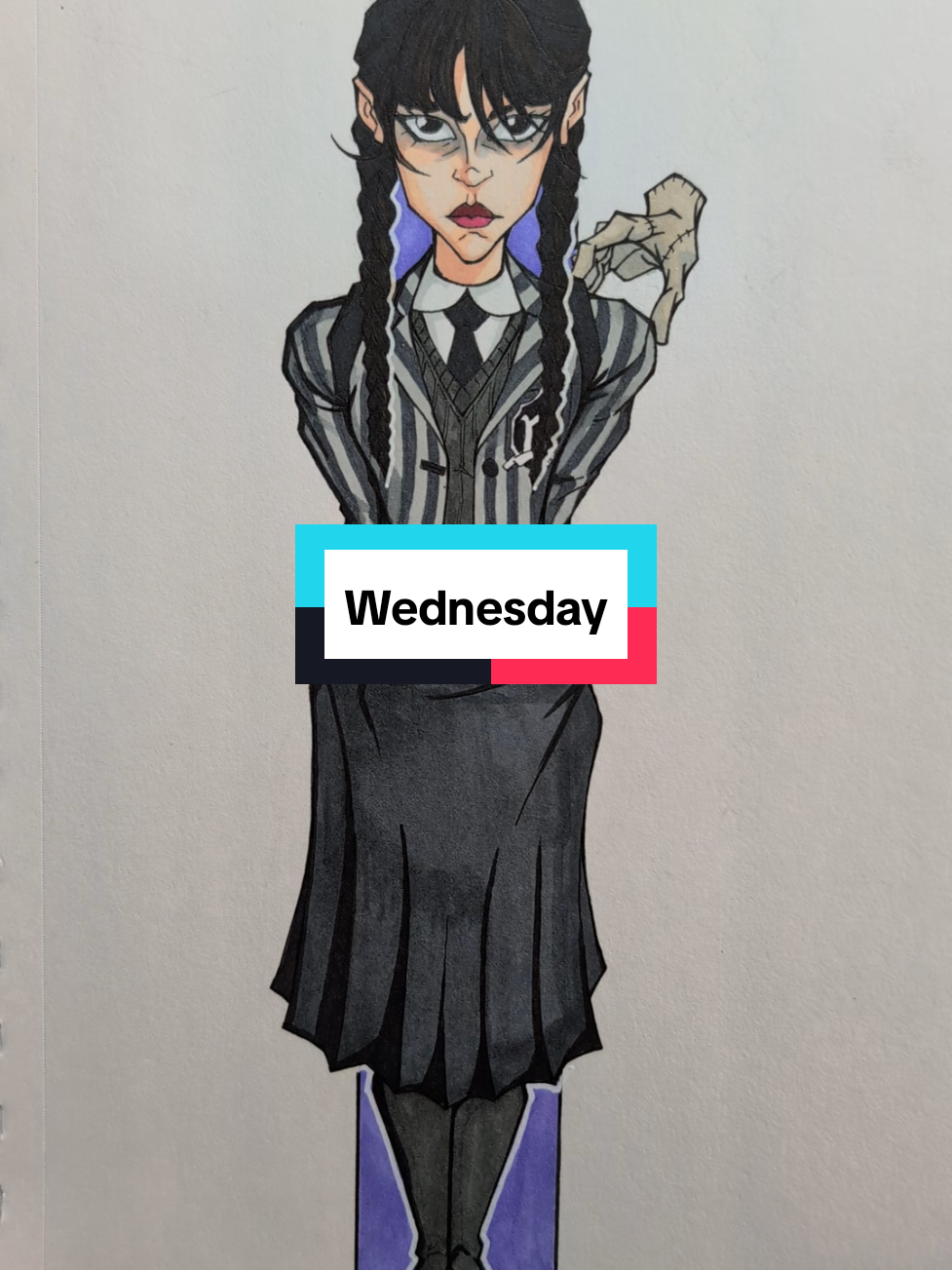 #wednesdayaddams #netflix #fanart 