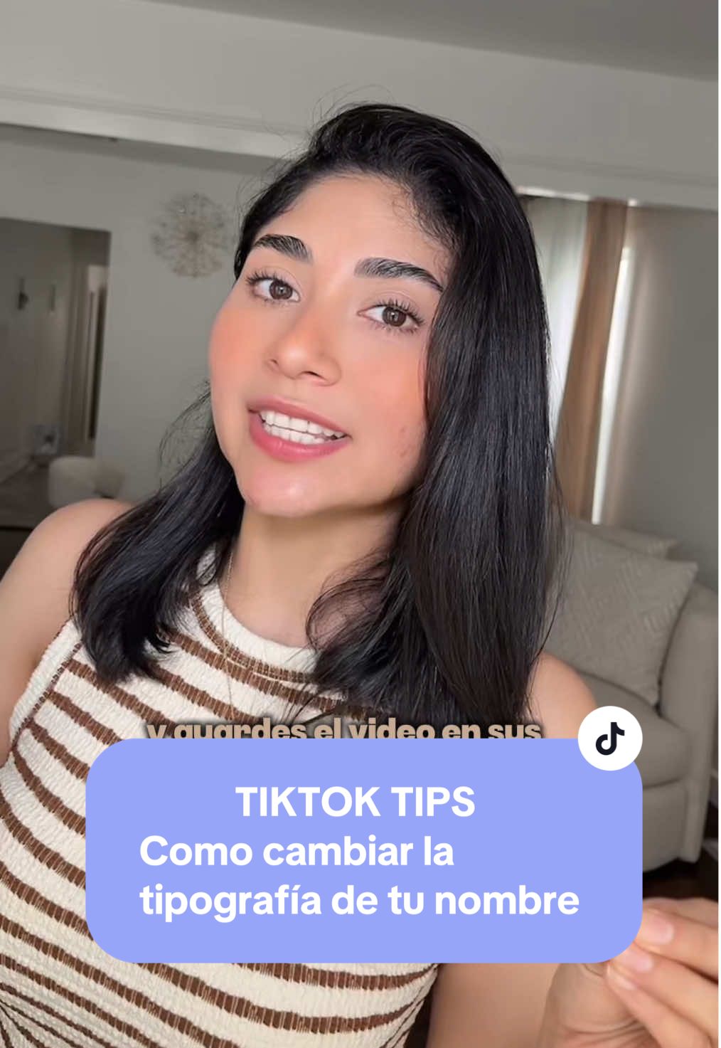Tips de TikTok cómo cambiar la tipografía de tu nombre en TikTok #AprendeEnTikTok #yeseniadeleon #tips #tiktoktips #tipsandtricks 