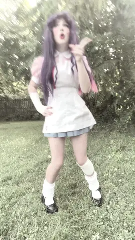 me after having a cute little menty b!!!! #mikan #mikantsumiki #danganronpa #mikancosplay #mikantsumikicosplay #danganronpacosplay #cosplay 