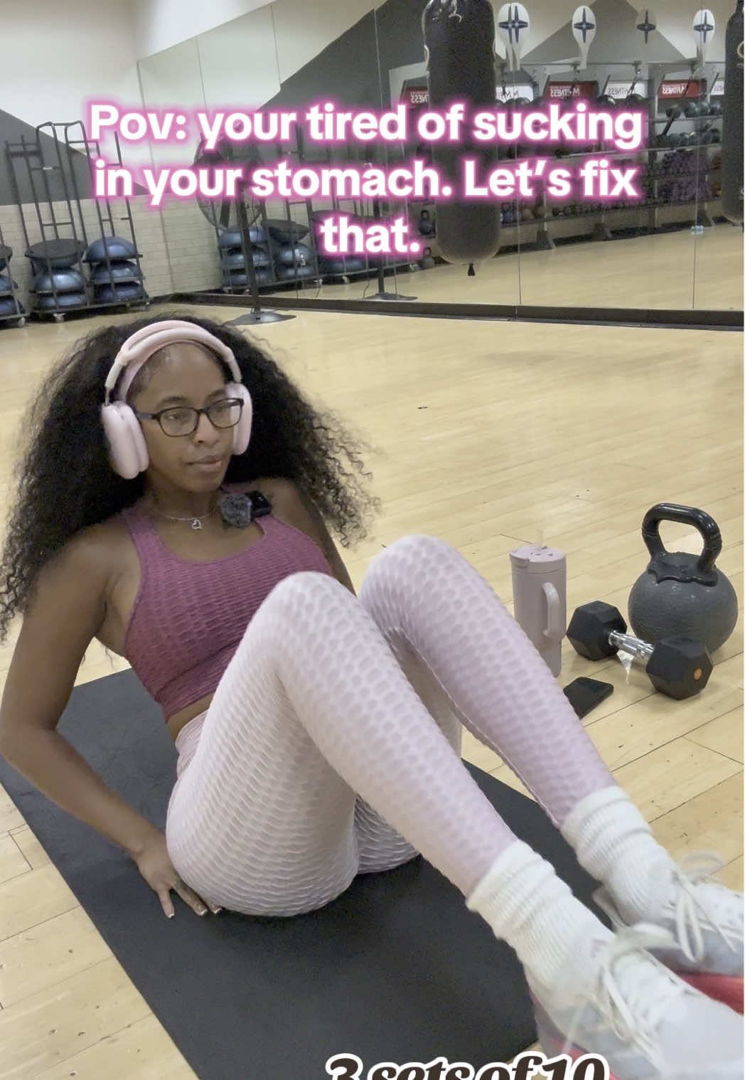 This workout had my core shaking🥲😮‍💨 If you’re serious about results, save this 🔥 #snatchedseason #fitnessmotivation #fitnesstips #waisttrainingjourney #womanempowerment #smallcreator #gotothegym #fyp 