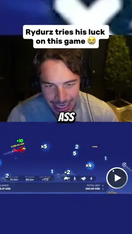 Rydurz tries his luck on this game 😭 #trending #fypシ゚viral 