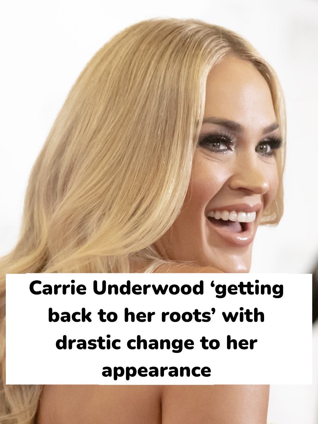 Carrie Underwood ‘getting back to her roots’ with drastic change to her appearance #carrieunderwood #hairchange #transformation
