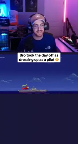 Bro took the day off as dressing up as a pilot #aviamasters #planegame #rydurz #rydurzclips #landing
