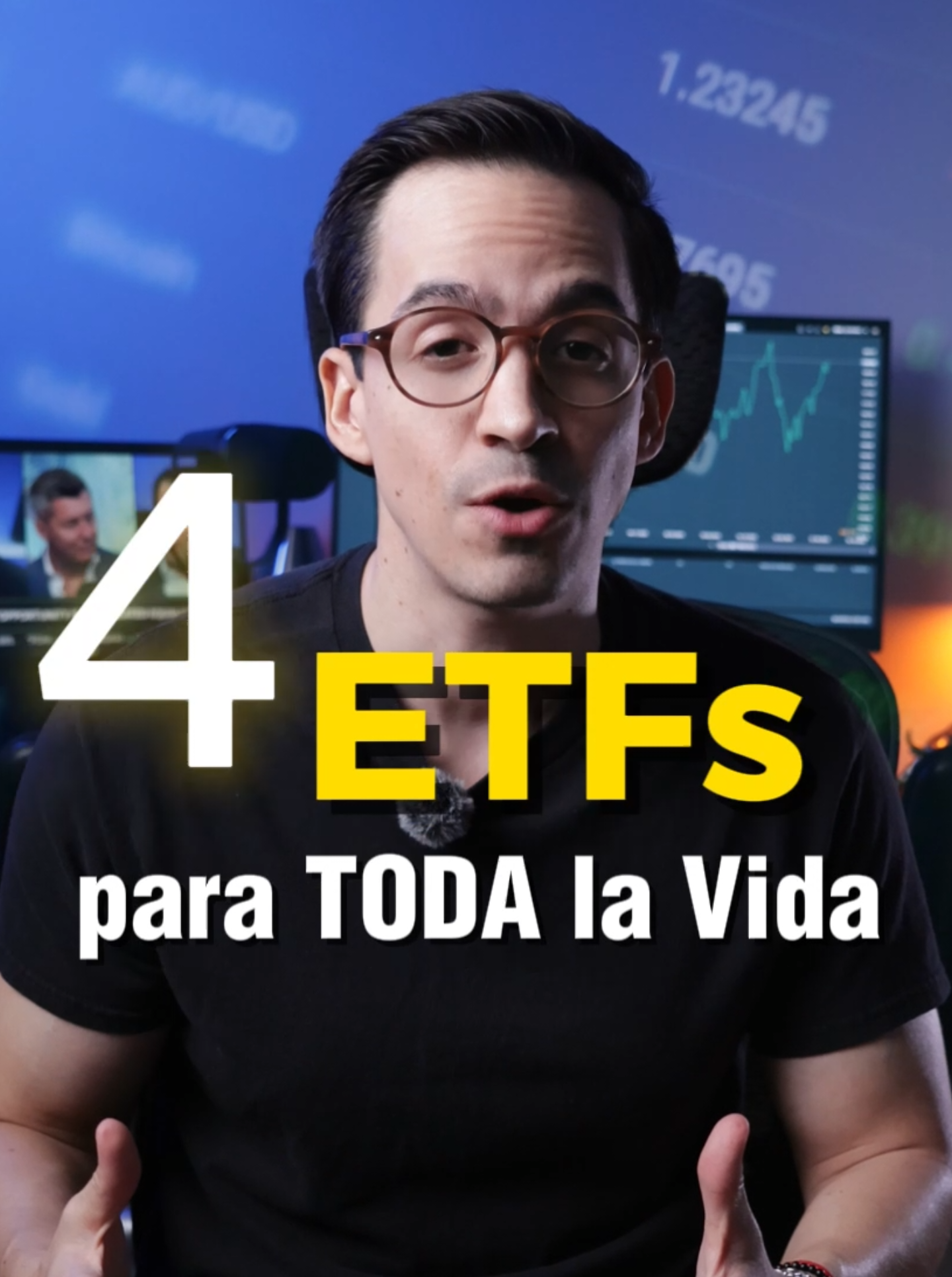 ¿Y si solo pudieras comprar 4 ETFs para toda la vida? 📊 Estos son los que yo elegiría para combinar diversificación, crecimiento y dividendos. Comenta PORTAFOLIO si quieres que te explique cómo comprarlos paso a paso 📈 #aprenderainvertir #bolsadevalores #acciones #etfs 