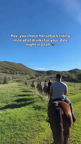 Details and a promo code 👇 This is part 5 of my unique experiences in Utah series, follow for more 📍 This ride is with Rocky Mountain Outfitters in Heber Valley - 633 W Soldier Hollow Ln, Midway, UT 84049 🤑 Rides start at $99 — use code ZEE15 to get 15% off any adventure 🐎 The horses are well-trained and the guides are incredible ⏱️ The ride lasts 1–1.5 hours and takes you through stunning views of Mount Timpanogos and Deer Creek Reservoir Tag someone you’d love to go with 🐴✨