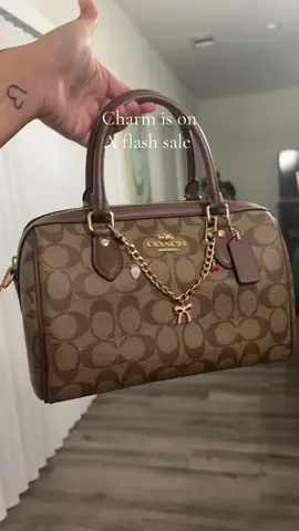 The cutest add on to any purse #charms #Coach #coachpurse #keychain 