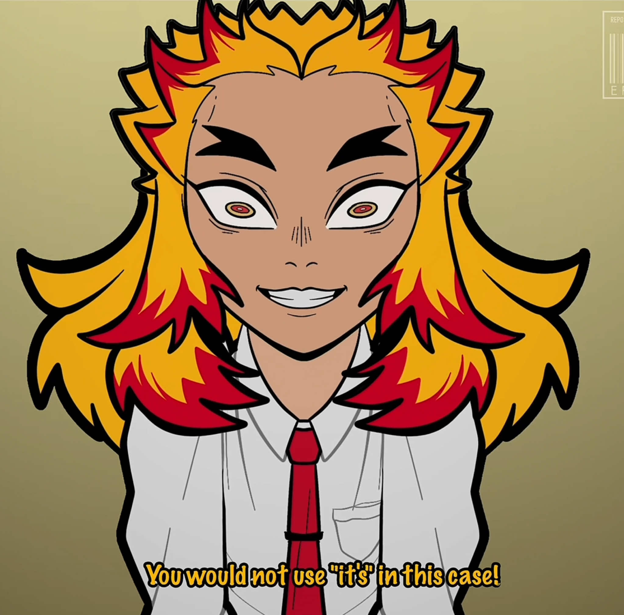 Rengoku is such an odd teacher… I tried improving on the criticism I received on my last post😤 #rengokukyojuro #rengoku #kyojurorengoku #kny #demonslayer #kimetsunoyaiba #inosuke #inosukehashibira #hashibrainosuke #tanjiro #tanjirokamado #kamadotanjiro #zenitsu #zenitsuagatsuma #agatsumazenitsu #kimetsuacademy #fanart #fananimation #tweening