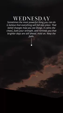 Faith doesn’t fix everything instantly, but it keeps you going.🙌🏾. #KeepTheFaith #BetterDaysAhead #StayStrong #BelieveInYourself #FaithOverFear #HopeLives #MindsetMatters #StayGrounded #InnerPeace #PositiveVibes #wednesday #wednesdaymotivation #fyp #fypシ゚viral🖤tiktok #Canva 