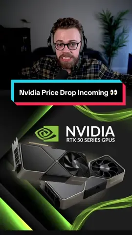 Rumors say Nvidia is finally cutting GPU prices this August! 🔥 Its due to oversupply and the need to clear out supply chains for Super series cards coming this fall.  #nvidia #rtx5090 #gpu #pcgaming #gamingpcbuild #GamingSetup #pcmr #foryougaming 