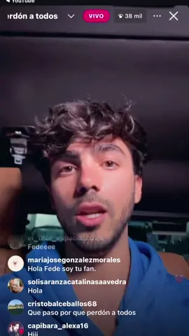 #fyp #foryou #foryoupage #paratii #fedevigevani🛐💐✨️ #envivo🔴 #nosalebien #fede @Fede Vigevani 
