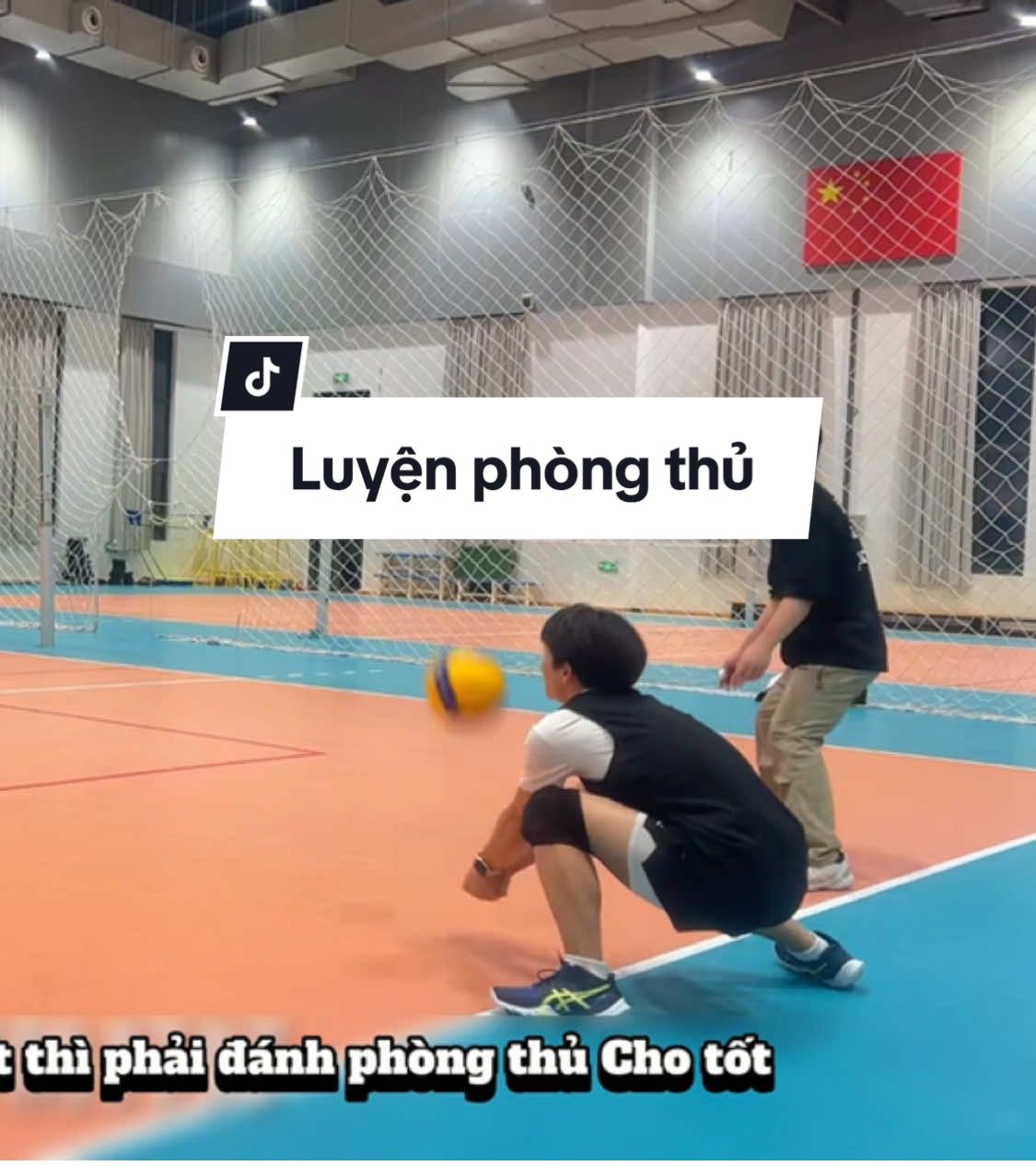 Cách luyện tập phòng thủ hiệu quả #bongchuyen #volleyball 