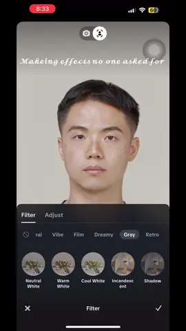 Cringe filter bro who uses this lol 😝 #𝓷𝓮𝔀 𝓯𝓲𝓵𝓽𝓮𝓻 #fyp #fypシ #viral #feet 