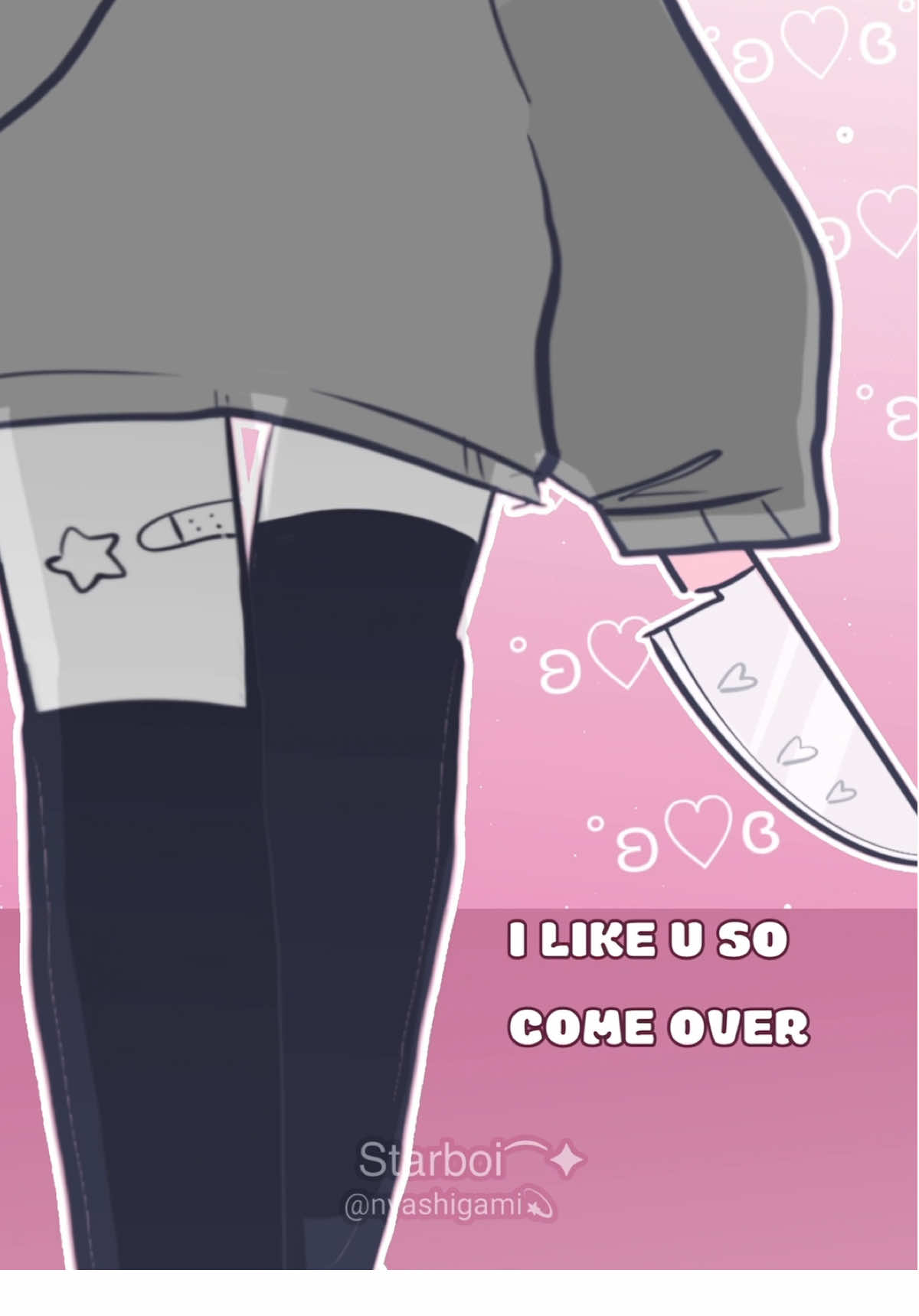 I LIKE U SI COME OVER RIGHT NOW~ ──────── #nyashigami #starboi #starboinyash  ──────── #animation #fyp #trending #tweening #procreate #yandere  I like you so come over rn~ 