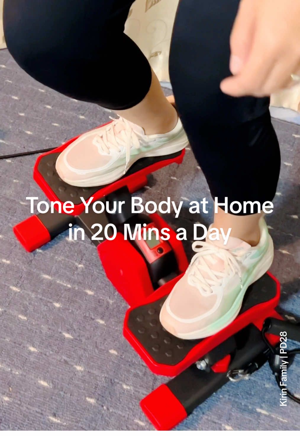 พื้นที่น้อย ไม่มีเวลา ก็เบิร์นได้ แค่วันละ 20 นาทีกับ V-Shape Stepper เบิร์นดี หุ่นเฟิร์ม ใช้ง่าย ไม่ต้องออกจากบ้าน  #fitathome  #ออกกําลังกายที่บ้าน   #ของดีบอกต่อ  #ออกกําลังกาย  #stepper 
