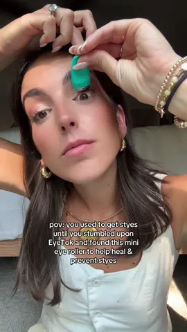 an eye care tool that does it all 🤍 #styes #stye #styeeye #eyecaretips #eyecare 