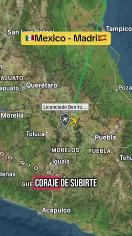 ¿Tú tendrías el coraje de subirte a un vuelo de más de 10 horas cruzando el Atlántico? #foryoupage❤️❤️ #fyp #viralvideos #fyyyyyyyyyyyyyyyy #tiktok 