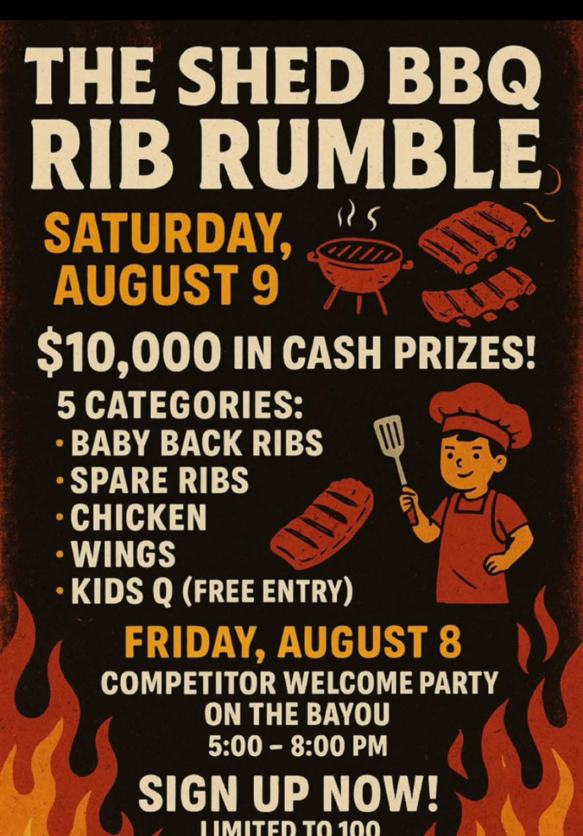 #bbq #cooking #grilling #mississippi @Rib Cookoff Association @TheShedBBQ @Cook Shak BBQ @Hunter Brown @Hank King @msmachinist @B&B Charcoal @Dan-O’s Seasoning @Prairie Fresh Pork 