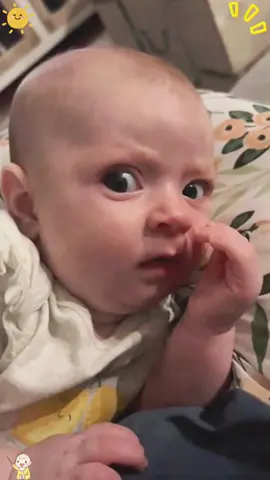 Cute funny newborn 😂😂😂#baby #tiktok #funny #cute #foryou #hahaha #happy #newborn 
