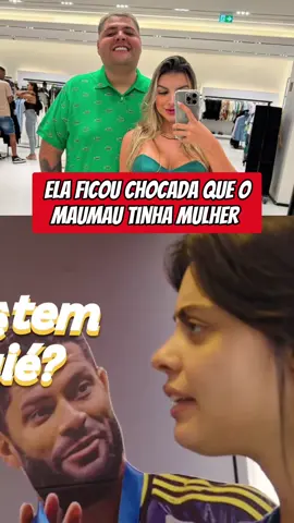 Ela ficou chocada que o Maumau tem mulher e filho 😂 #maumauzk #maumau #meninaveneno #funny #viral 