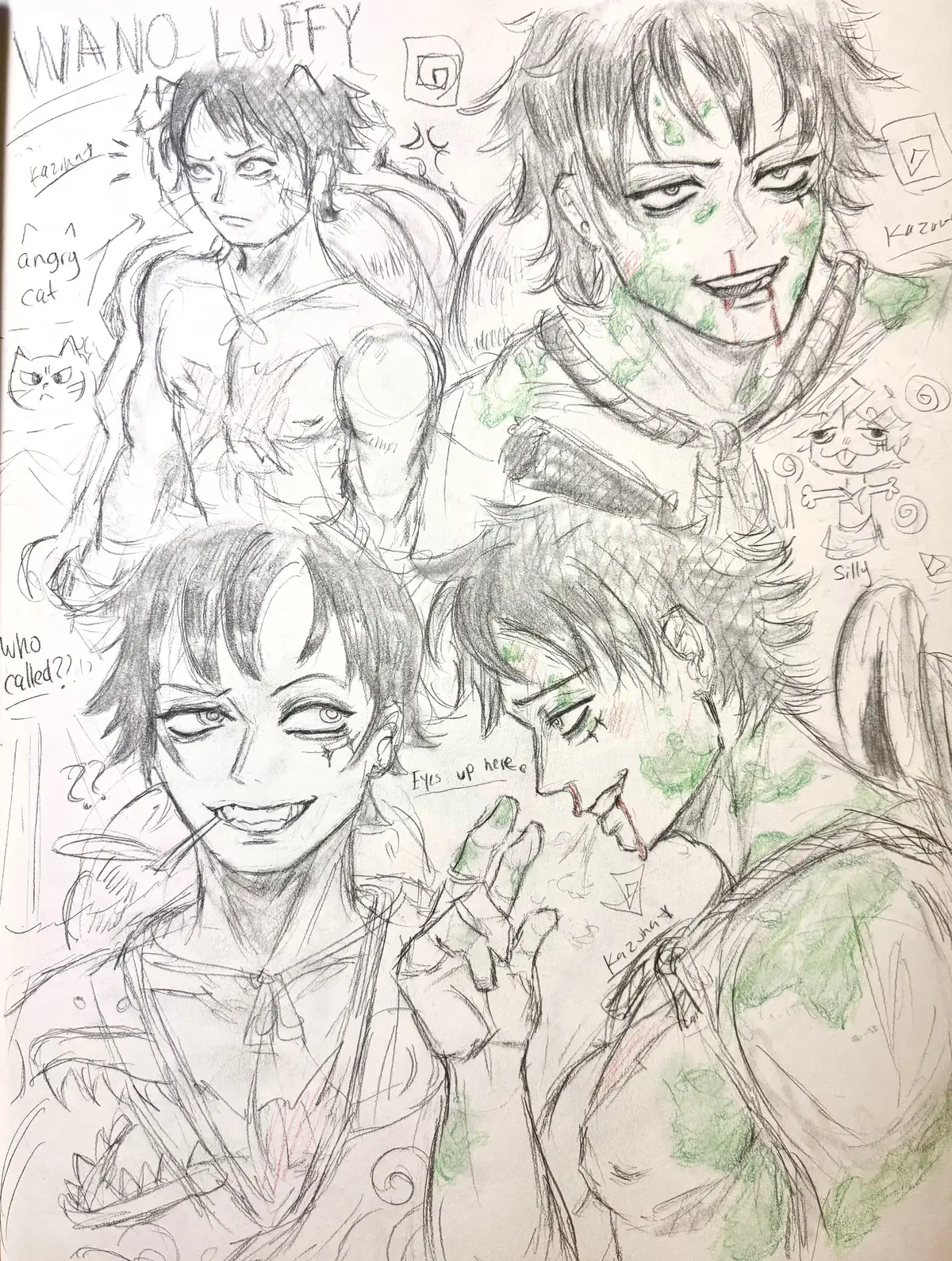 #LUFFY | Some Luffy doodles for the one and only Luffy’s Wife @𝚔𝚊𝚝𝚑𝚒𝚒 ིྀ🍖  #onepiece #onepieceanime #onepiecefanart #op #luffy #monkeydluffy #luffyonepiece#wanoluffyy #luffyfanart #fyp #fypシ 