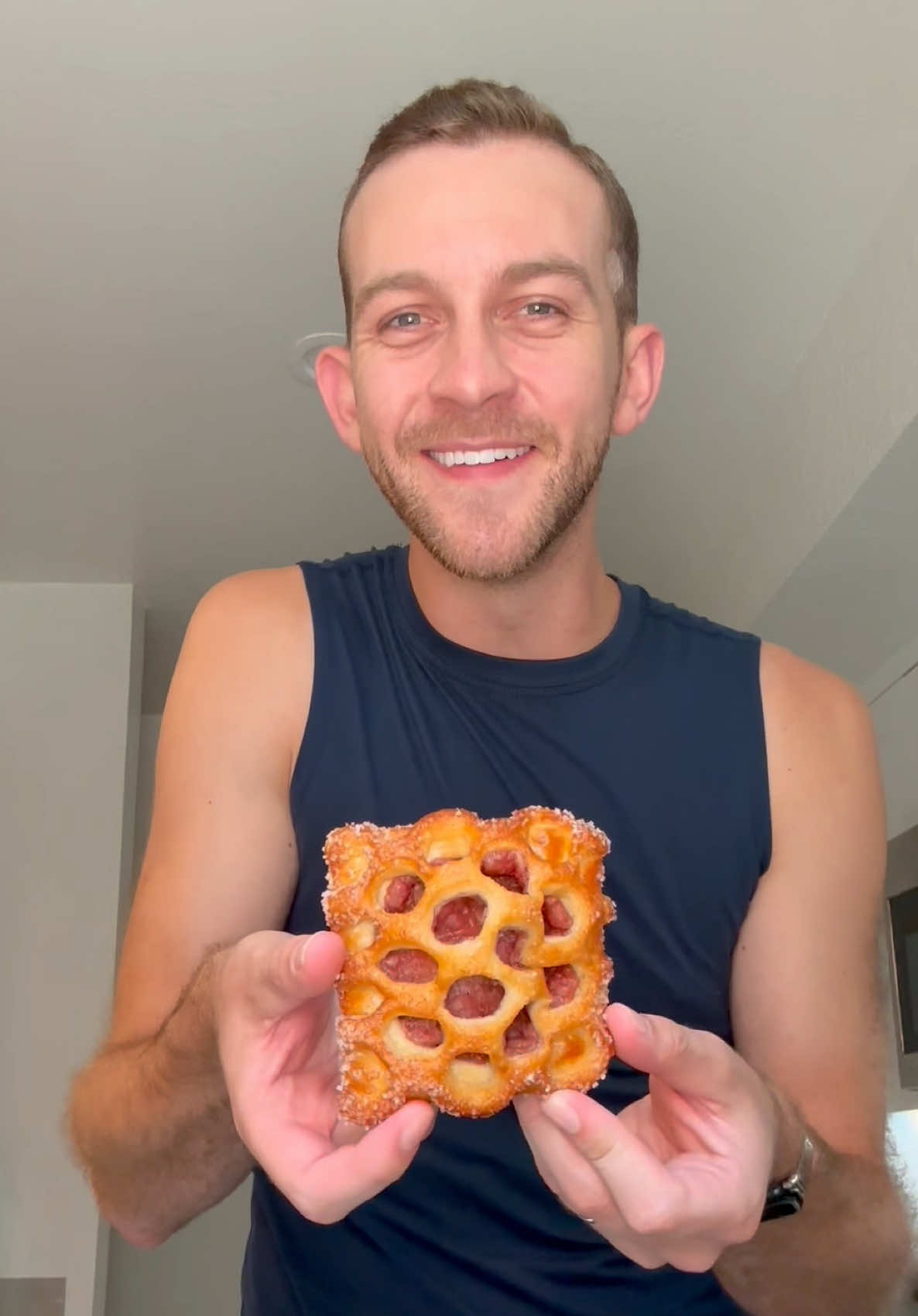 Trying the Strawberry Rhubarb Pastries from @Costco Wholesale 🍓 #strawberryrhubarb #pastries #costco 