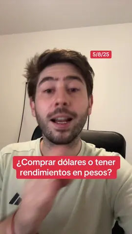¿Comprar dólares o tener rendimientos en pesos con las LECAPs?  #lecaps #rendimientos #finanzaspersonales #inversiones #dolar