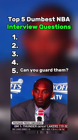 DUMBEST NBA Interview Questions #NBA #nbatiktok #basketballtiktok #interview #funny #fyp 