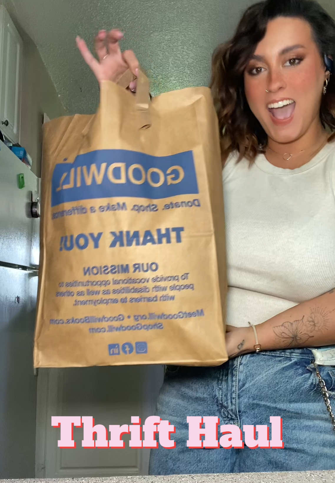 🛒Thrift Haul 🛍️ #goodwill #goodwillfinds #thrifting #midsizefashion 