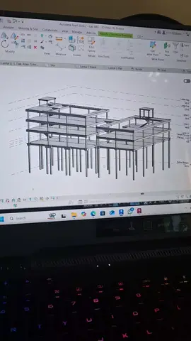 Bim Gedung Lab Arsitek Untad #untad #teknik #revit #autodesk 