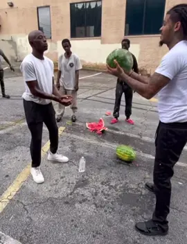 Gsavage’s baby oil watermelon challenge! Hit or miss #viral #fypシ #imtrying 