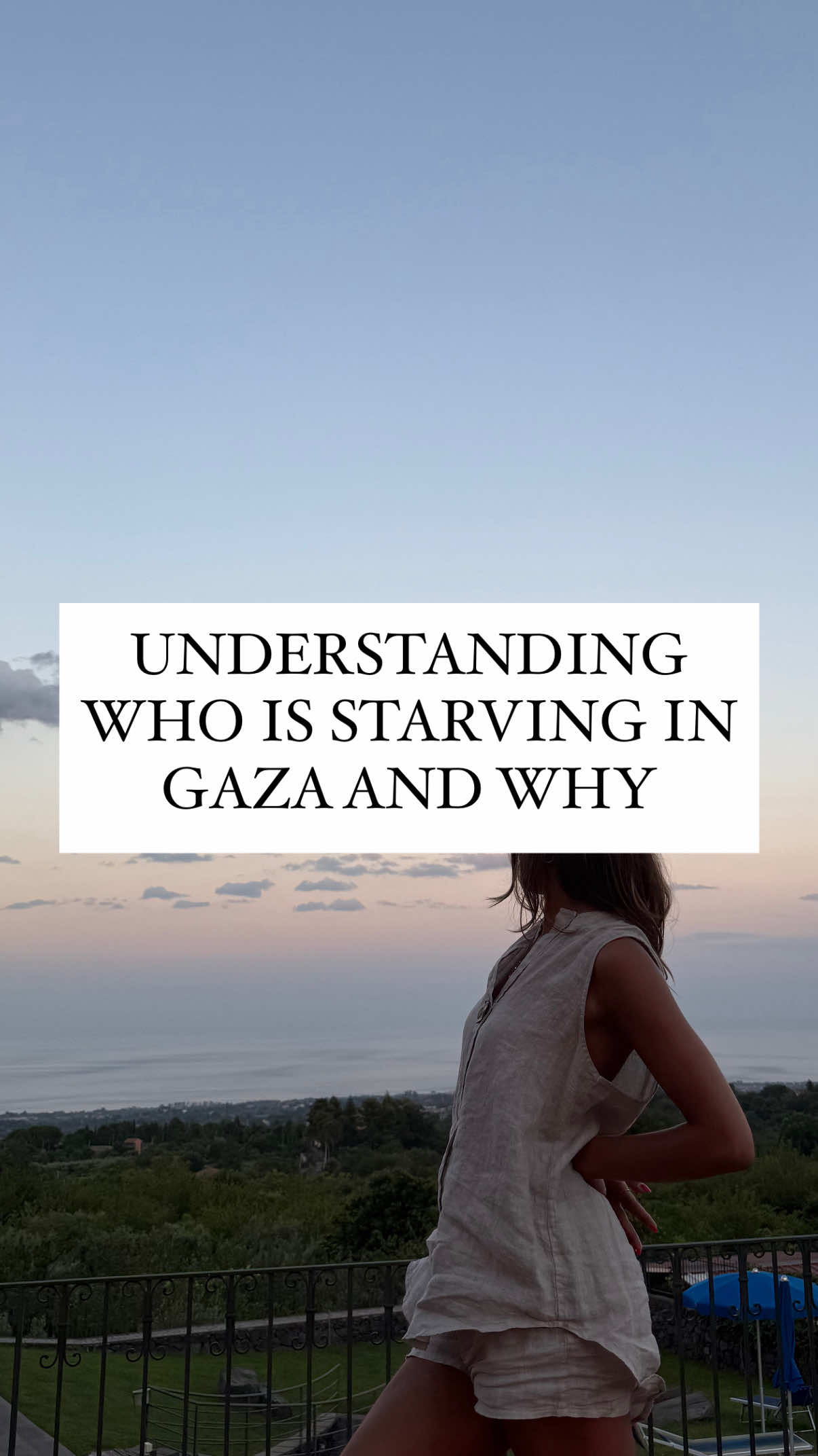 UNDERSTANDING WHO IS STARVING IN GAZA AND WHY