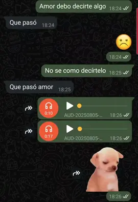 #fyp #hombrearaña  #paratii #audios  #humor #you  #watsapp  Tenía que decirle la verdad😭 Gracias por todo el apoyo, no me imagine que tanta gente me apoyaría jaja🫶🏽😭