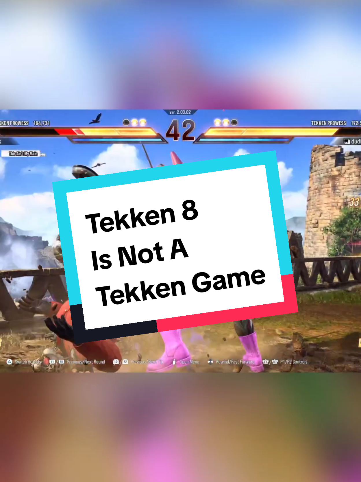 I'm convinced Harada did not want us to take this game seriously 🤣. This Meme 8 is fun game tho. #fgc #fgctiktok #fgctok #prowrestling #tekken8armorking #wrestling #king #tekken #tekken8 #tekken8king #tekkenking 