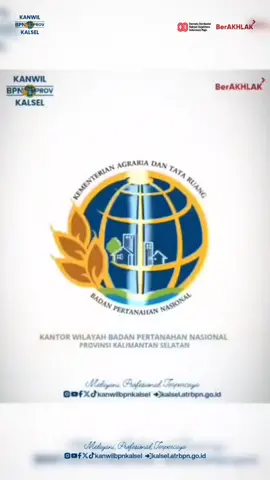 Halo #SobATRBPN, sudah pada tau belum nih tentang Sertipikat Elektronik ? Kenapa harus sertipikat tanah elektronik ? Simak lebih lengkapnya pada video berikut ya, Sob!☝🏻 Instagram: kanwilbpnkalsel Twitter/X: kanwilbpnkalsel Facebook: kanwilbpnkalsel YouTube: kanwil bpn kalsel Tiktok: kanwilbpnkalsel Website: kalsel.atrbpn.go.id WA Pengaduan: 0811-1068-000 #IndonesiaLengkap #ATRBPNKiniLebihBaik #ATRBPNMajudanModern #MelayaniProfesionalTerpercayaHalo  Dalam rangka persiapan Peringatan Hari Ulang Tahun Kemerdekaan Republik Indonesia ke_80 tahun 2025, Kantor Wilayah Badan Pertanahan Nasional Provinsi Kalimantan Selatan turut serta memeriahkan Hari Kemerdekaan dengan mendekorasi Lingkungan Kantor dengan ornamen merah-putih. Dekorasi ini bukan sekadar hiasan, tetapi juga cerminan dari semangat kebersamaan dan cinta Tanah Air. Setiap ornamen merah-putih yang terpajang akan mengingatkan kita pada perjuangan para pahlawan dan pentingnya menjaga persatuan. “Bersatu Berdaulat, Rakyat Sejahtera, Indonesia Maju” Instagram: kanwilbpnkalsel Twitter/X: kanwilbpnkalsel Facebook: kanwilbpnkalsel YouTube: kanwil bpn kalsel Tiktok: kanwilbpnkalsel Website: kalsel.atrbpn.go.id WA Pengaduan: 0811-1068-000