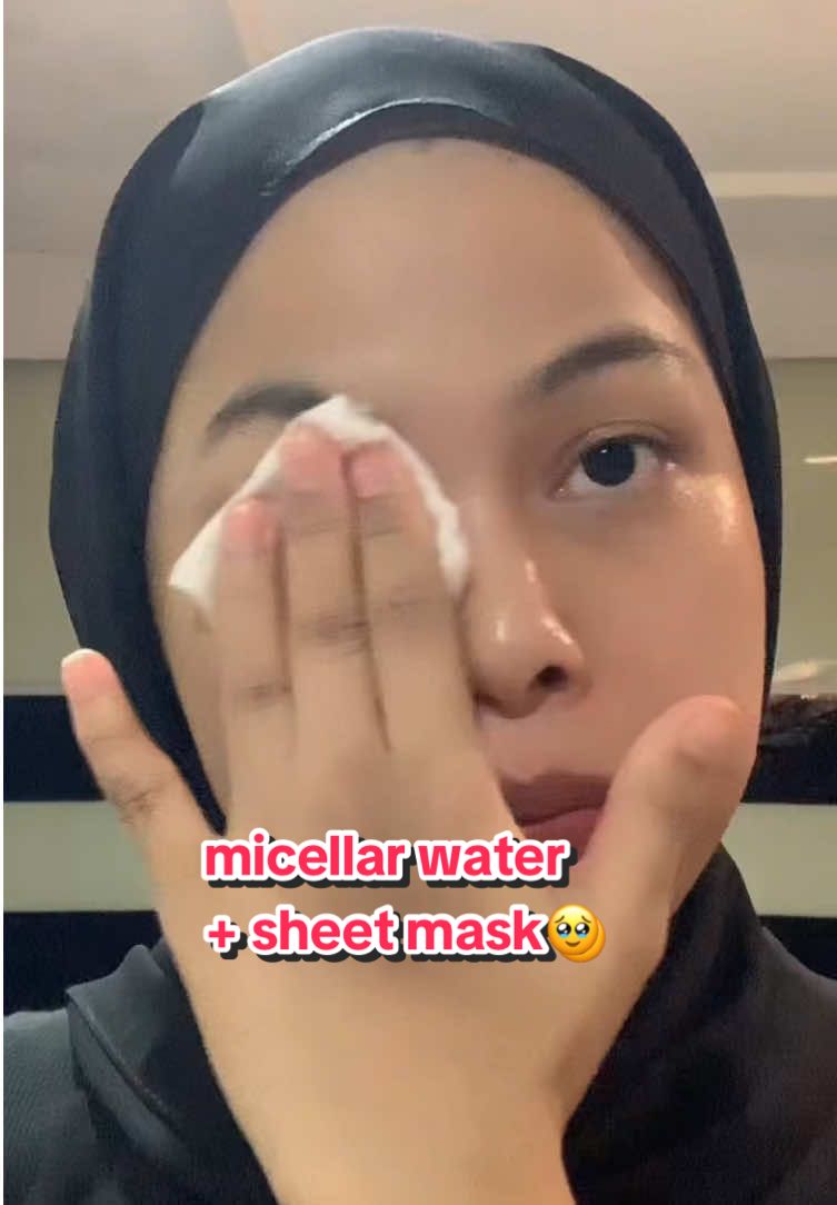bukan sebab rajin, tapi sebab rasa tak complete kalau tak buat🥹 #skincareaddicted 