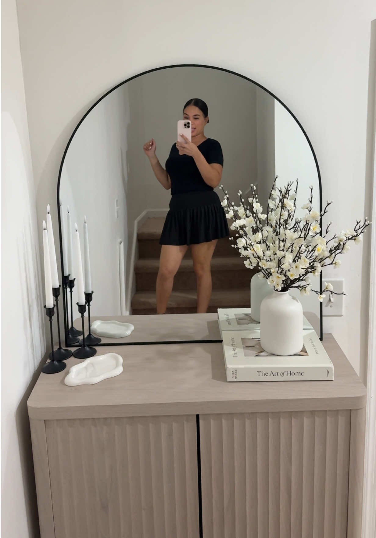 Final product at the end, house is coming together 🥹 #Vlog #family #couple 