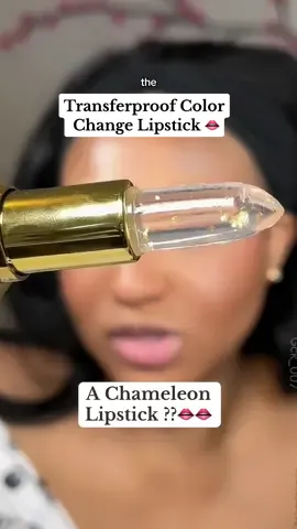 Bymolia Transferproof Color Changing Lipstick This is a clear lipstick with gold flecks on the inside. This bymolia lipstick  looks different on everyone because the color changes based on your pH. It is moisturizing. #bymolia #bymolialipstick #colorchanginglipstick  #tiktokshopcreatorpicks #magiclipstick #tiktokshopbacktoschool