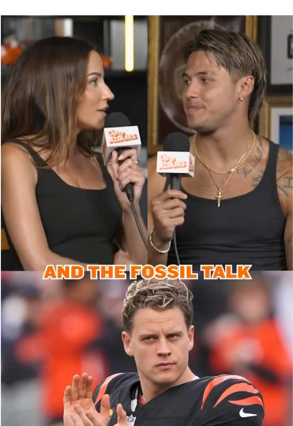 Tik Tok sensation Andrei Iosivas on the nerdiness of Joe Burrow. More to the lore. @Cincinnati Bengals #whodey 