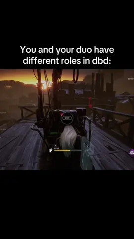 always the one that loops the killer, and that’s why i need my genrush duo #fyp #relateable #deadbydaylight #friend #dbdclips 